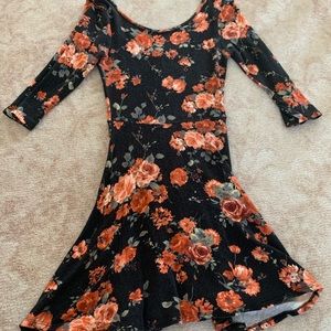 Floral mini dress